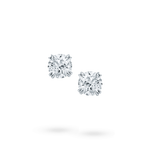 Round Brilliant Natural Diamond Earstud.