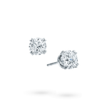 Round Brilliant Natural Diamond Earstud.