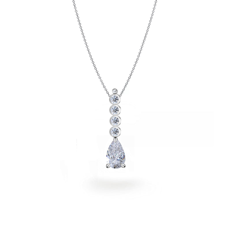 Lamoon Orion Natural Diamond Necklace