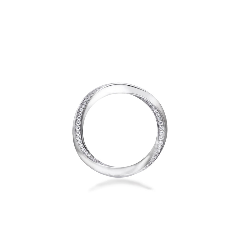 LaMoon Spiral Wedding band(0.66ct.tw.)