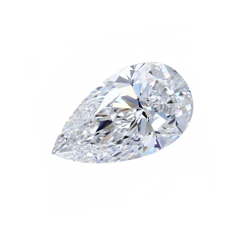 2.60 Carat Pear Shape Natural Diamond