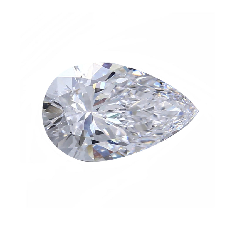 3.23 Carat Pear Shape Natural Diamond