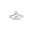 Kattie Oval Cut Engagement Ring Setting